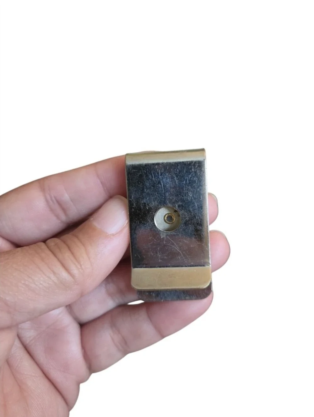Silver & Gold 12 Gauge Fiocchi USA Casing Money Clip and Cufflink Set